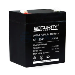 Аккумулятор SF 12045 (АКБ 12-4,5) SECURITY FORCE