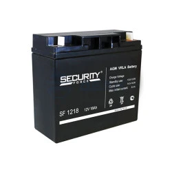 Аккумулятор SF 1218 (АКБ 12-18) SECURITY FORCE