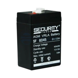 Аккумулятор SF 6045 (АКБ 6-4,5) SECURITY FORCE