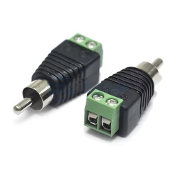 Штекер RCA с клеммной колодкой (BC08) (ЭЛЕТЭК)